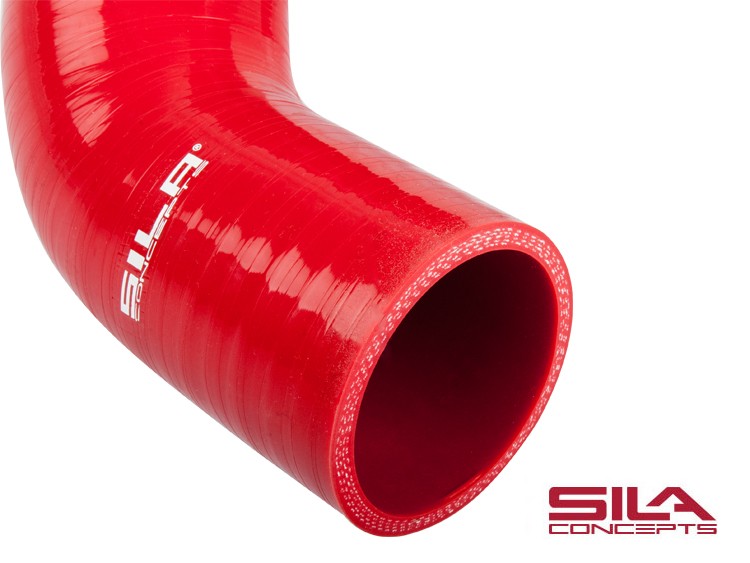 Alfa Romeo 4C Boost Pressure Hose by SILA Concepts - Red